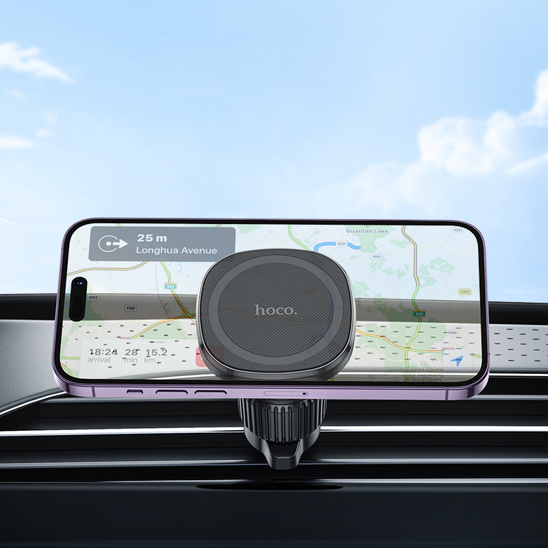 H34 Cheetah Magnetic Ring Car Phone Holder Air Vent - hocotech