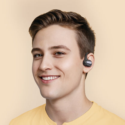 EA4 Cloud Open True Wireless BT Headset (Black, Milky White Color) - hocotech