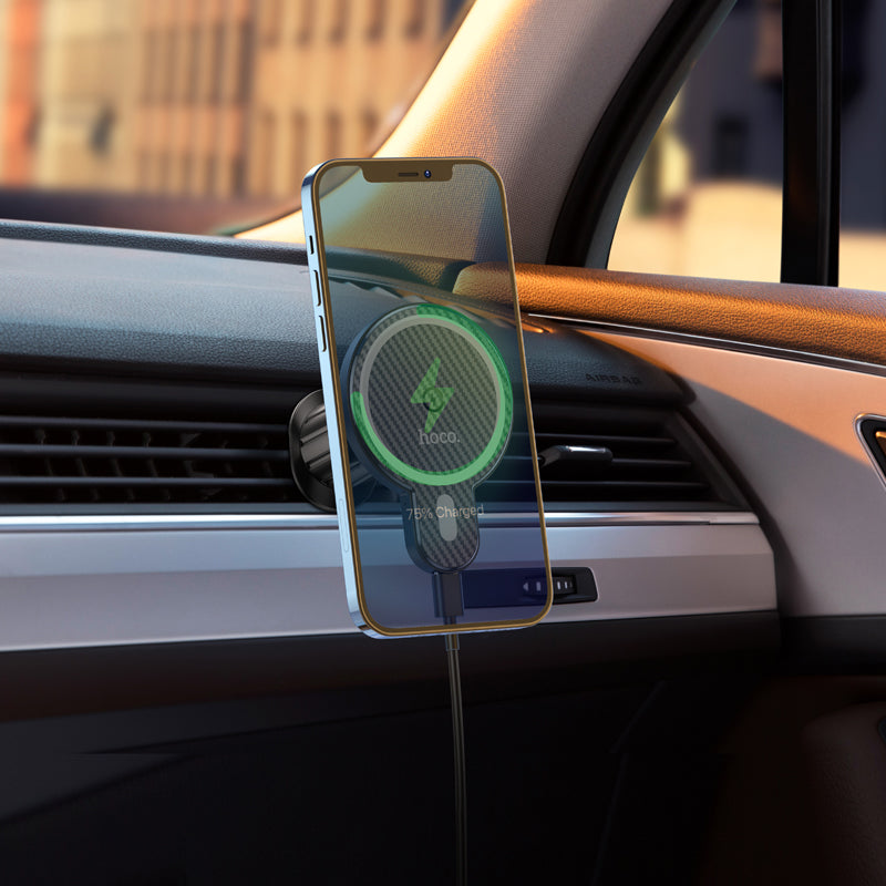CA85 Ultra-fast Magnetic Wireless Charging Car Holder - hocotech