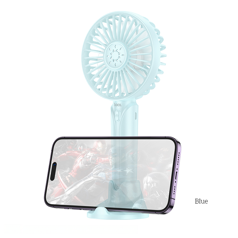 HOCO DF07 Cool Easy Handheld Small Fan White Color - hocotech