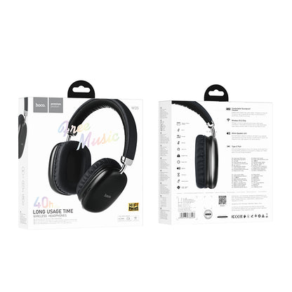W35 Wireless Headphones 40h Long Usage Time - hocotech