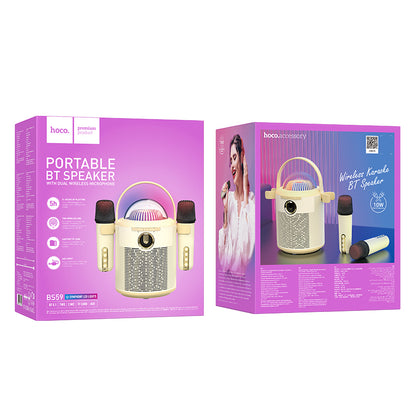 BS59 Pearlescent BT Speaker with Mic - hocotech