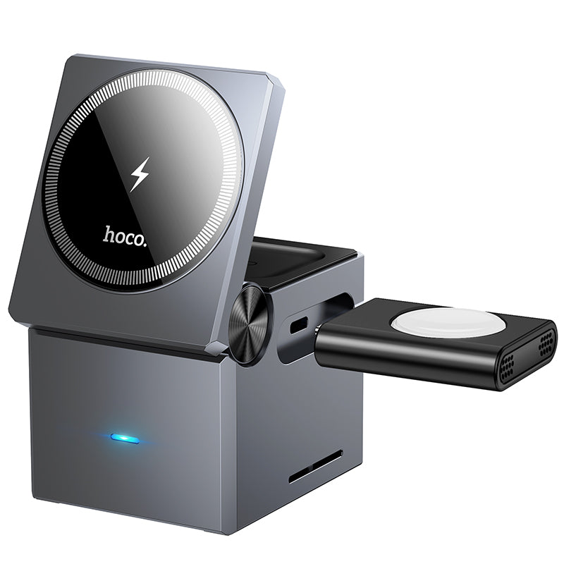 CQ8 Folding 3-in-1 Magnetic Wireless Fast Charger - hocotech