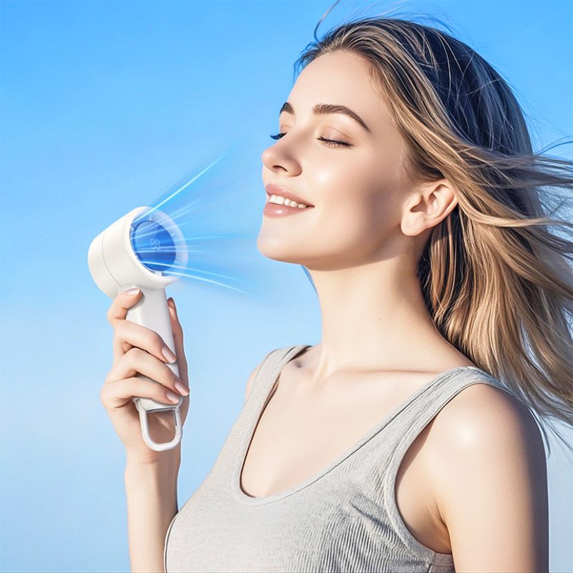 High Speed Multi-Gear Portable handheld fan - hocotech
